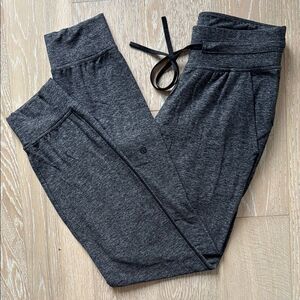 lululemon Ready to Rulu Jogger 7/8 Heathered Grey Sz4